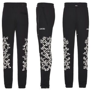 AMIRI Checkered Bones Jogger Sweatpants